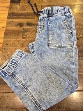 Cat & Jack Light Blue Elastic Waist Denim Jeans
